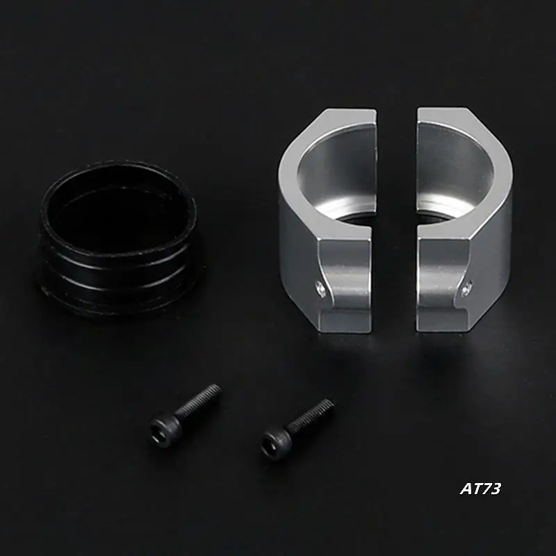 Zestaw zacisków rur rezonansowych CNC do 1/5 Hpi Rofun Baha Rovan King Motor Baja 5B 5T 5Sc Rc Car Racing Toys Parts