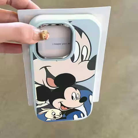 Disney Mickey Minnie Phone Case For Samsung Galaxy A56 A54 A16 A15 5G A25 A35 A36 A26 S25 Ultra S24 S22 S23 Plus S24 S20 S21 FE