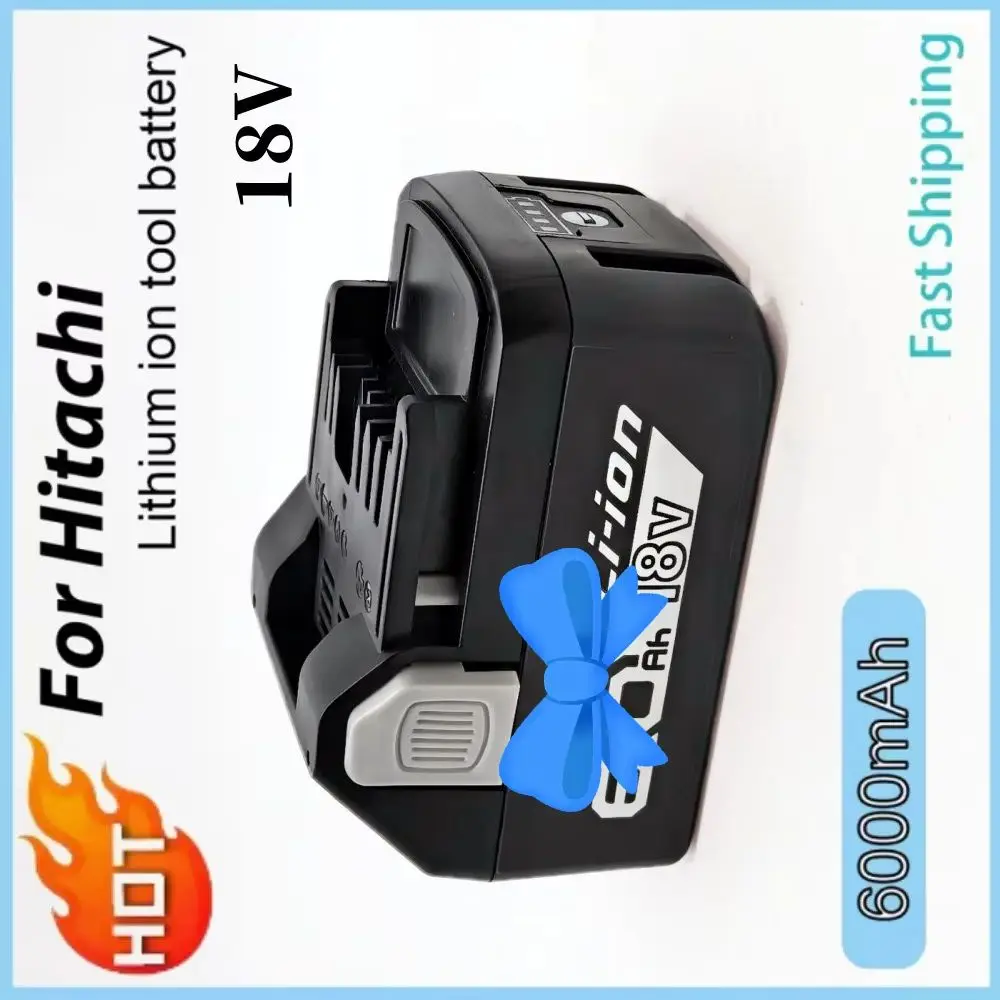 

Аккумулятор литий-ионный перезаряжаемый 6.0Ач 18В для электроинструментов Hitachi/HiKOKI BSL1850 BSL1860 BSL1840 DS18DBL WH18DBDL 330557 330067