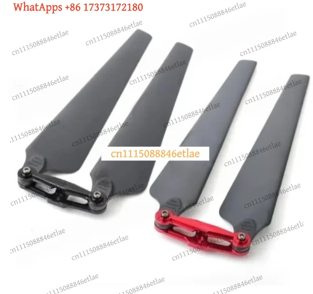 k3 1555 Carbon Fiber Propeller Set with Paddle Clamps, CW & CCW Blades for Multi-axis Drone