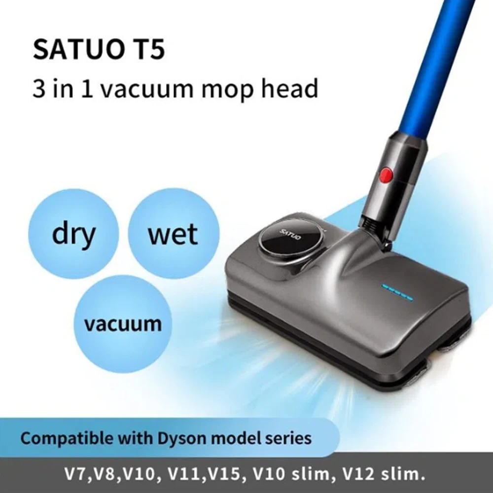 New Dry and Wet Mop Head for Dyson V7 V8 V10 V11 V15 Replacement