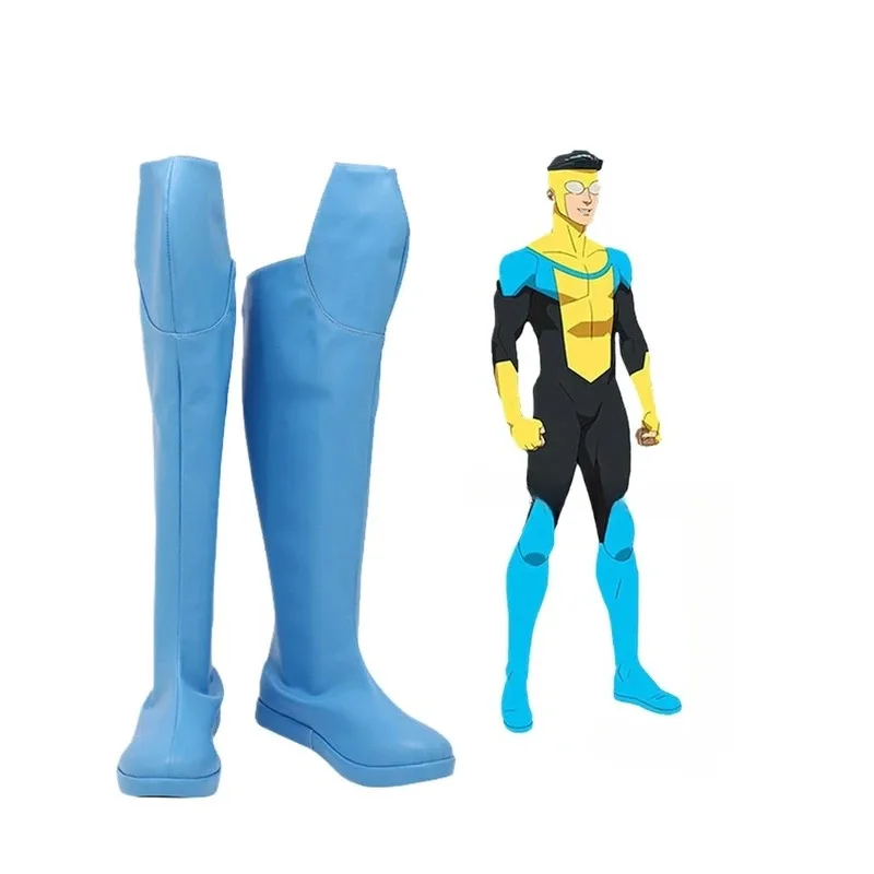 

Обувь для косплея в стиле аниме «Непобедимый: Марк Грейсон», сапоги, аксессуары для костюмов на Хэллоуин, реквизит