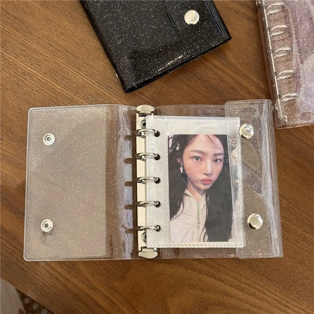 الإبداعية 5 ثقوب الموثق Photocard حامل DIY الحرف القرطاسية Photocards المنظم كتاب حساب اليد
