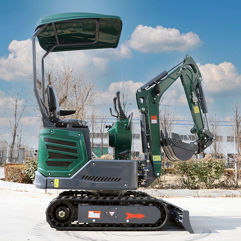 ออกแบบใหม่ CE EPA Mini Excavator ประเภทการเคลื่อนย้าย1.2ตัน Excavator สำหรับขาย