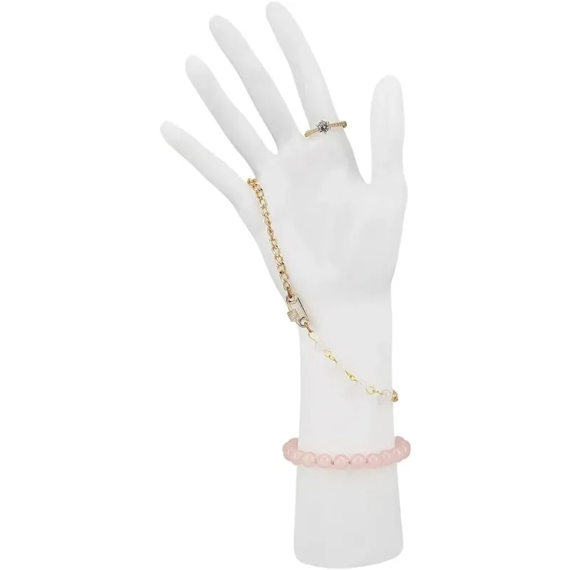 

1pc Ring Bracelet Display Stands Hand Jewelry Display Holder White Mannequin Hands Smooth Female Hand Model for Jewelry Showcase