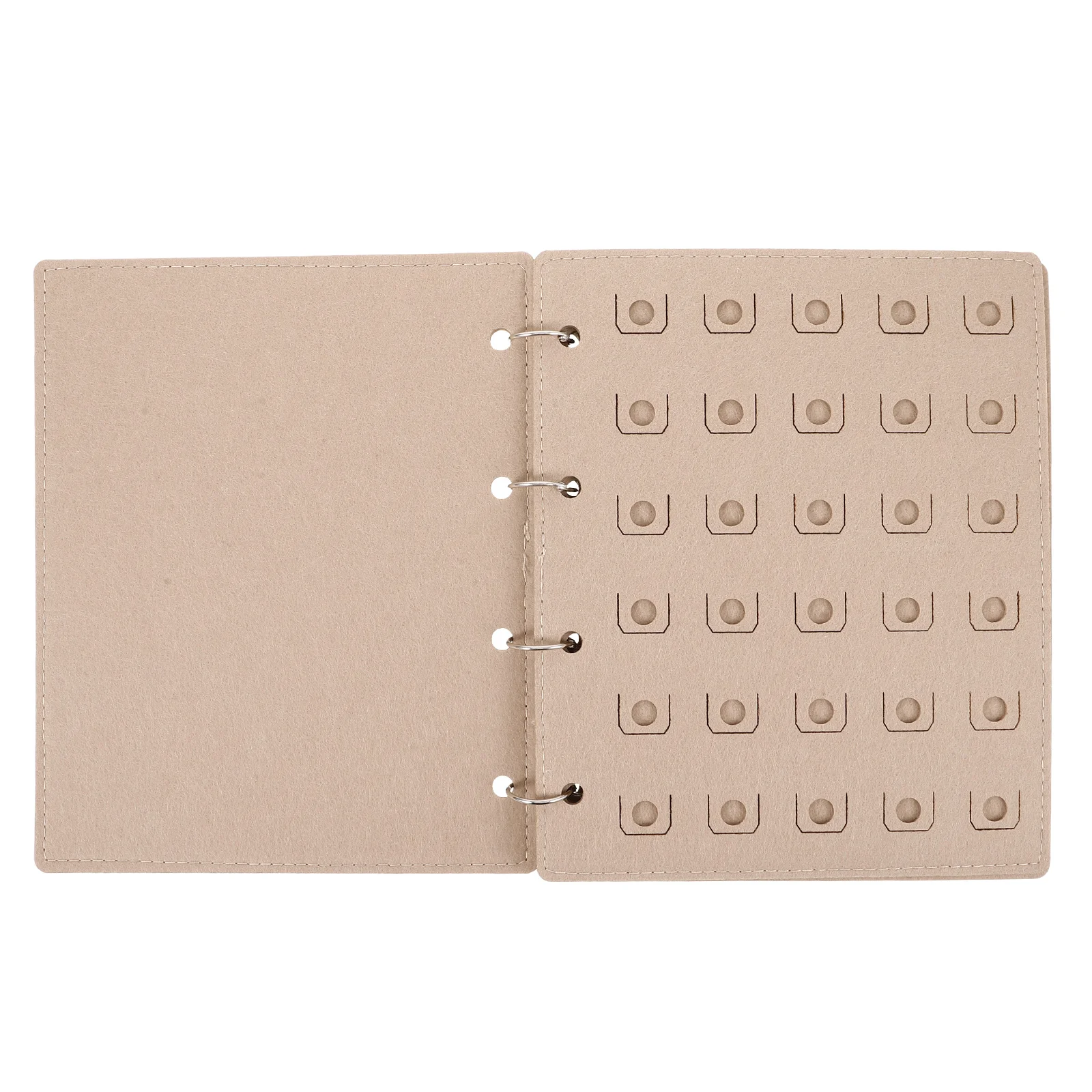 

Shoe Buckle Felt Organizer Charms Charms Holder Book Holder Storage Bag Shoe Flower Box Household Storage Solutions