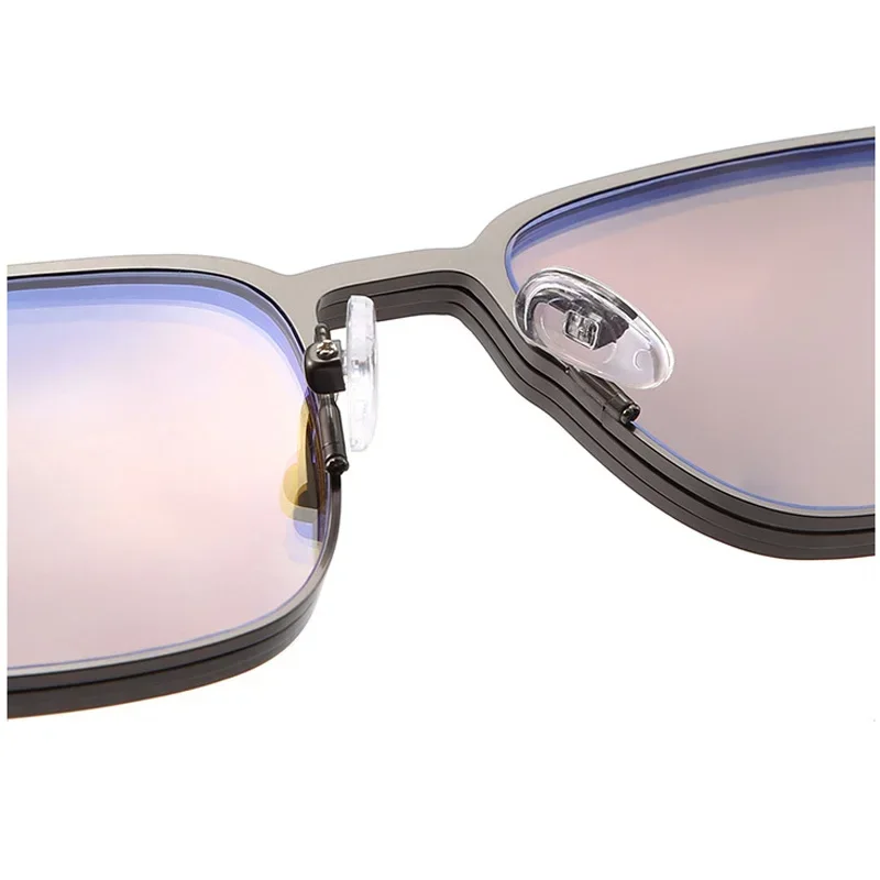 3 In 1 Custom Magnet Myopia Sunglasses Polarized Clip On Sun Glasses Frame Men Women Vintage Optical Prescription Eyeglass image 5