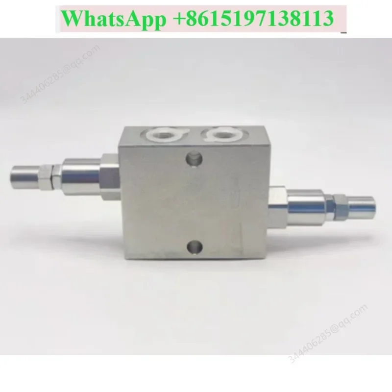 VAU-G1/2 Mounting Hole Spacing: 76mm Tubular Bi-directional Cross Relief Valve Double-acting Cylinder Buffer Valve