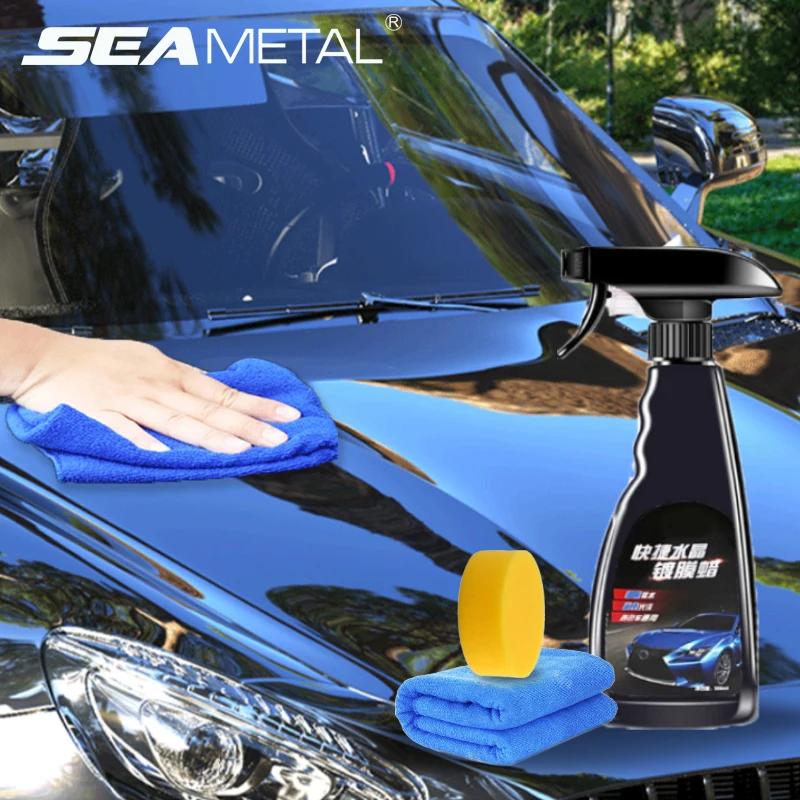 

SEAMETAL Car Ceramic Nano Coating Liquid Crystal Hydrophobic Layer Polishing Paint Coating Agent Car Polish Nanos Coatings