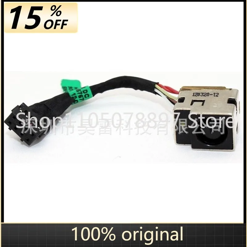 Para HP Notebook 1000 1000-1118TX Conector de alimentación DC IN