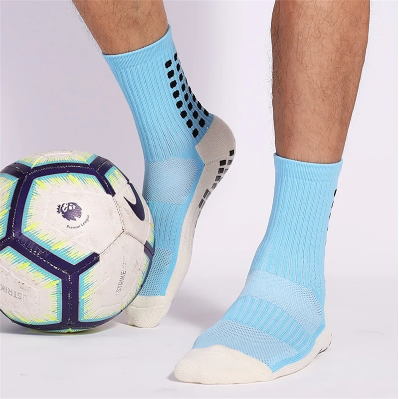 Kids Adults Football Socks For Boys Girls Parent-Child Men\'s Mid-tube Anti-Slip Children Boy Socks Outside Sports Family Sock