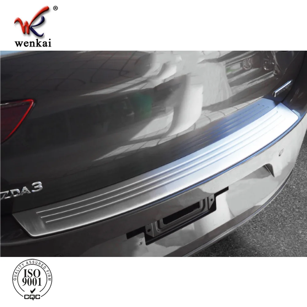 

Stainless Steel Rear Bumper Foot Plate For Mazda3 Axela 2020 2021 Car Accessories