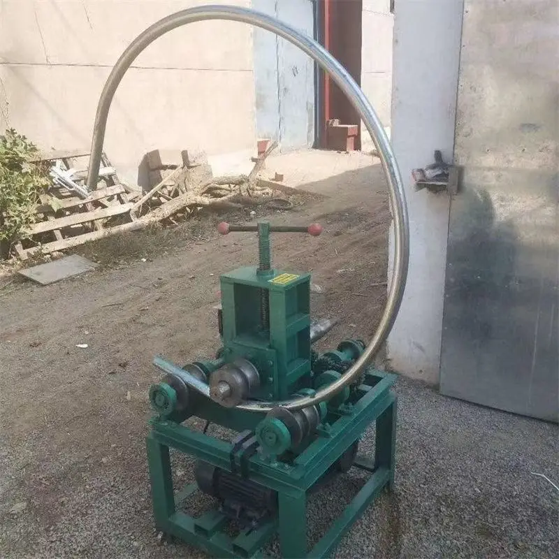 

76 Aggravated Pipe Bending Machine for 4 Inch Square Tubing Bender Mild Steel Square Pipe Bender.