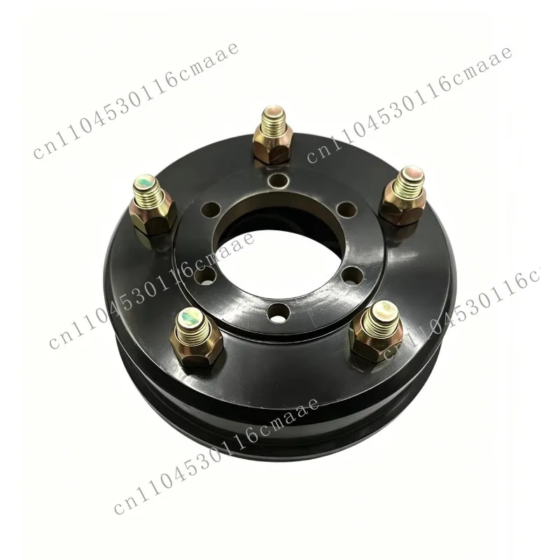 High-quality 180mm brake drum with 68mm inner bore, suitable for spare parts for rear axle braking systems of tricycles
