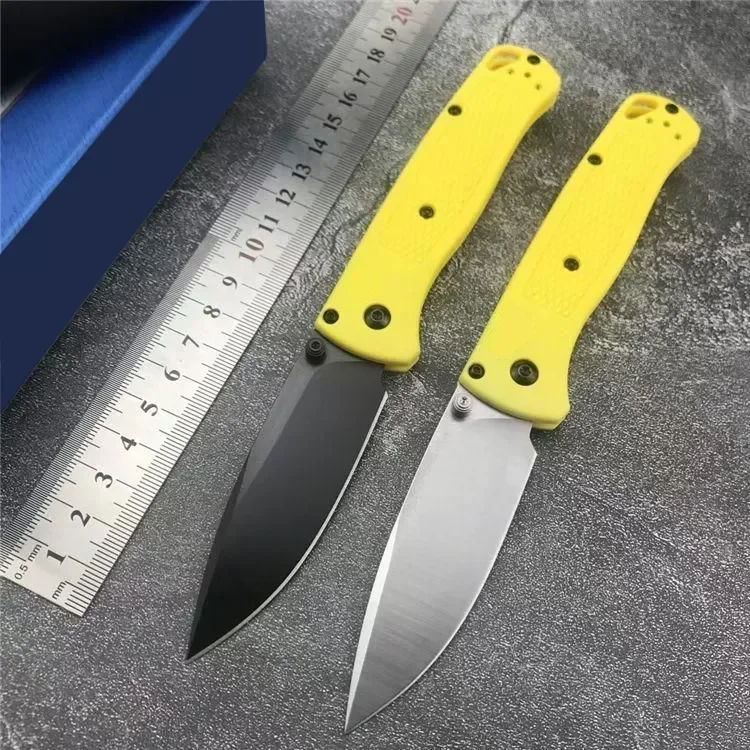 BM 535 Mini Bugout EDC Munual Folding Pocket Knife Survival Tactical Knife for Men Outdoor Hunting Hand EDC Knives Utility Tools