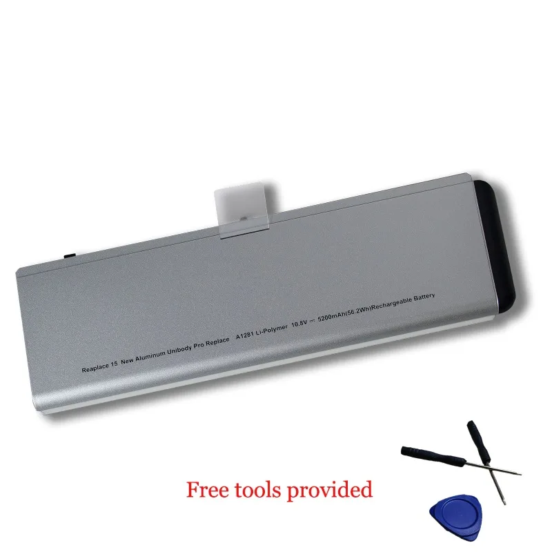 

Replacement Battery A1281 For MacBook Pro 15 inch A1286 Late 2008 MB470 MB471 MB772 Series