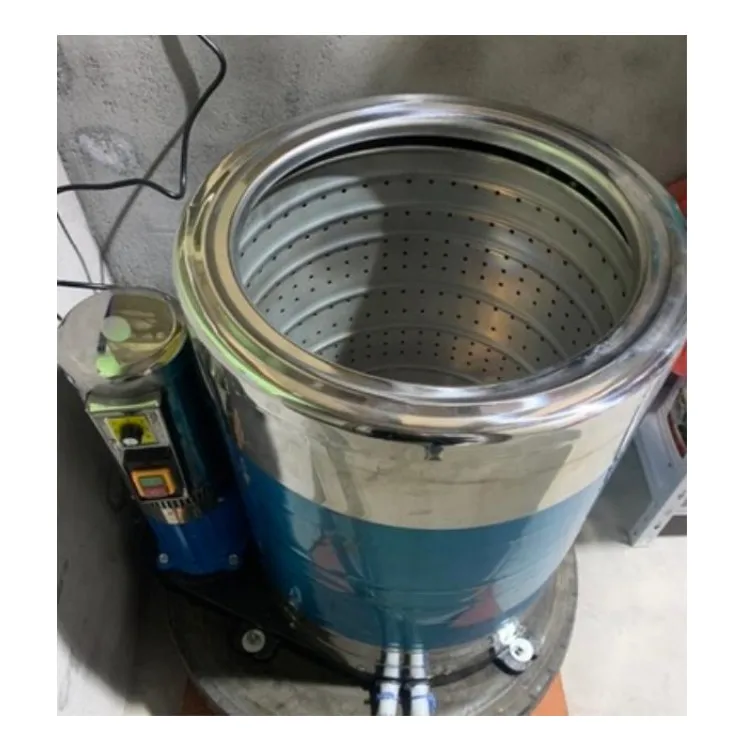 Secador giratório industrial, máquina de secagem de saladas, desidratador industrial de aço inoxidável centrífugo