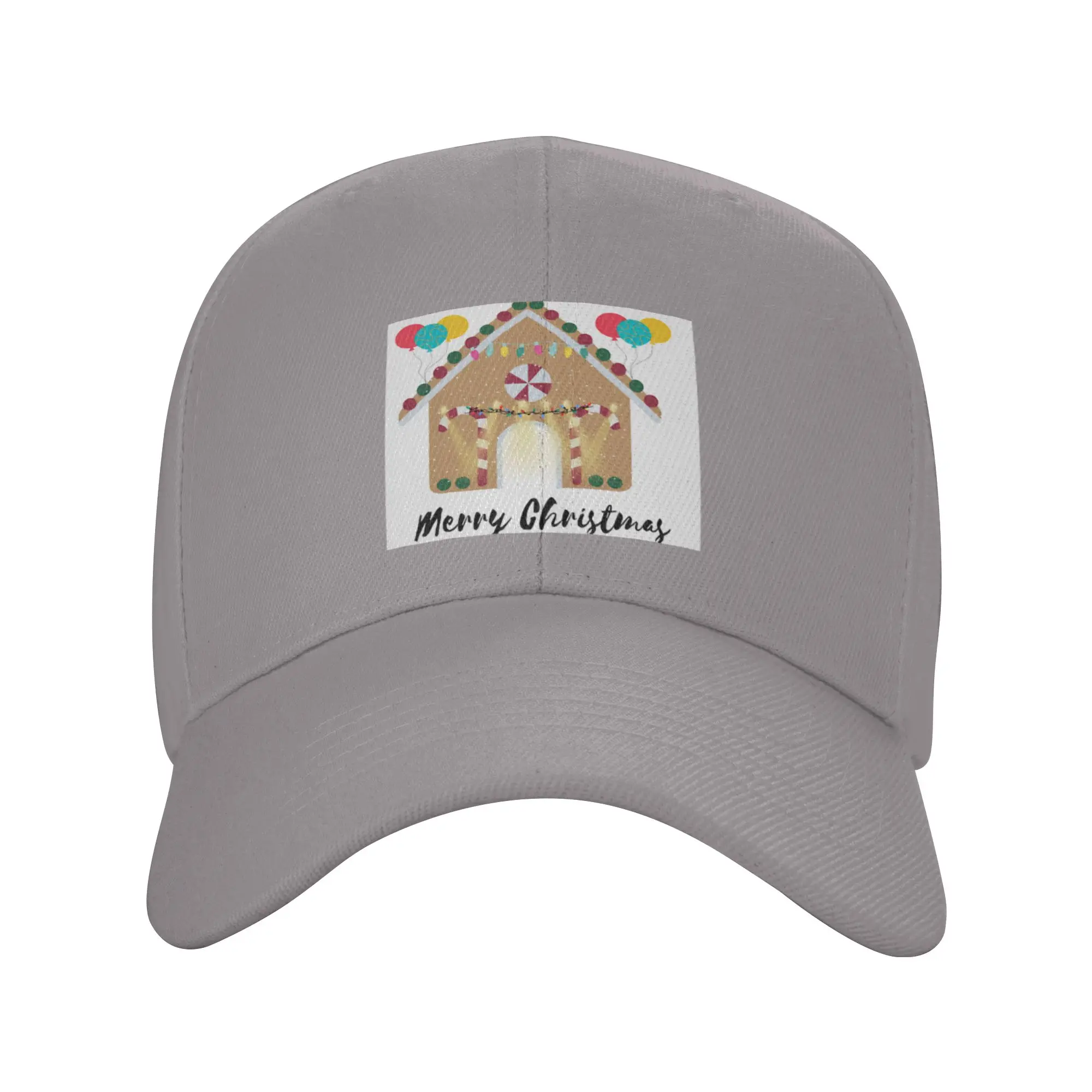 Hot Sale Merry Chritmas Baseball Cap  Breathable Visor Hat  Basketball Game Visor Hat