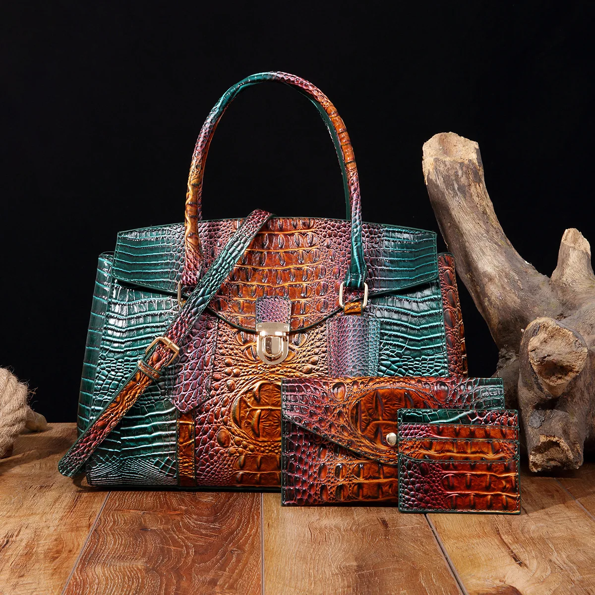 Retro snake pattern handbag, c - Women Bags Zadig review and price