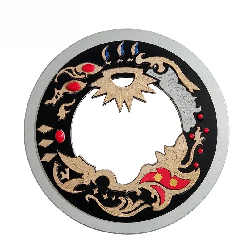 

Game Final Fantasy XIV Dancer Black Sky Wheel Ring Blade Double Ring Prop Cosplay Props for Halloween Party Anime Shows