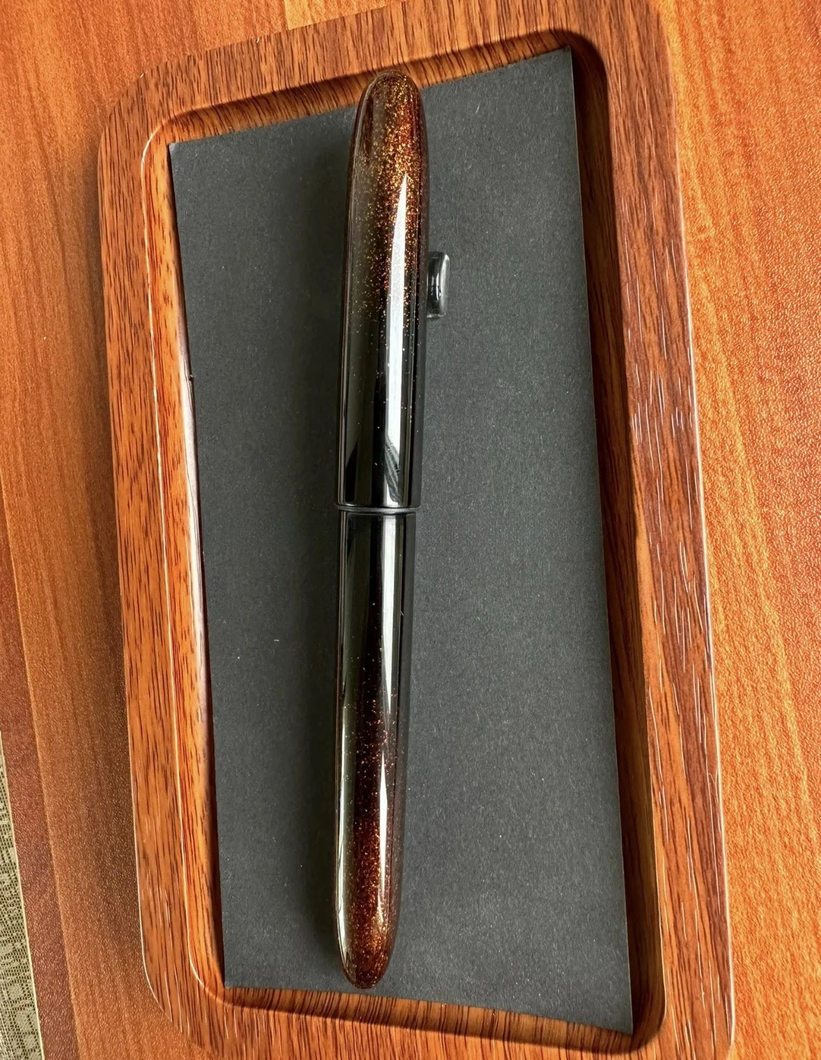 لا بنك الاستثمار القومي مجموعة يدوية ورنيش الحرفية مادة النحاس قلم حبر فقط حامل قلم للطيار 74/742/743 بحار 14K/21K البلاتين 3776