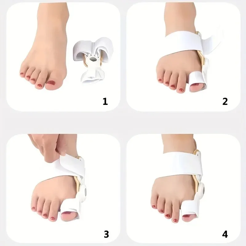 1 PCS Big Bone Toe Bunion Splint Straightener Corrector Foot For Feet Care Hallux Valgus Protector Pain Relief Foot Care Tools