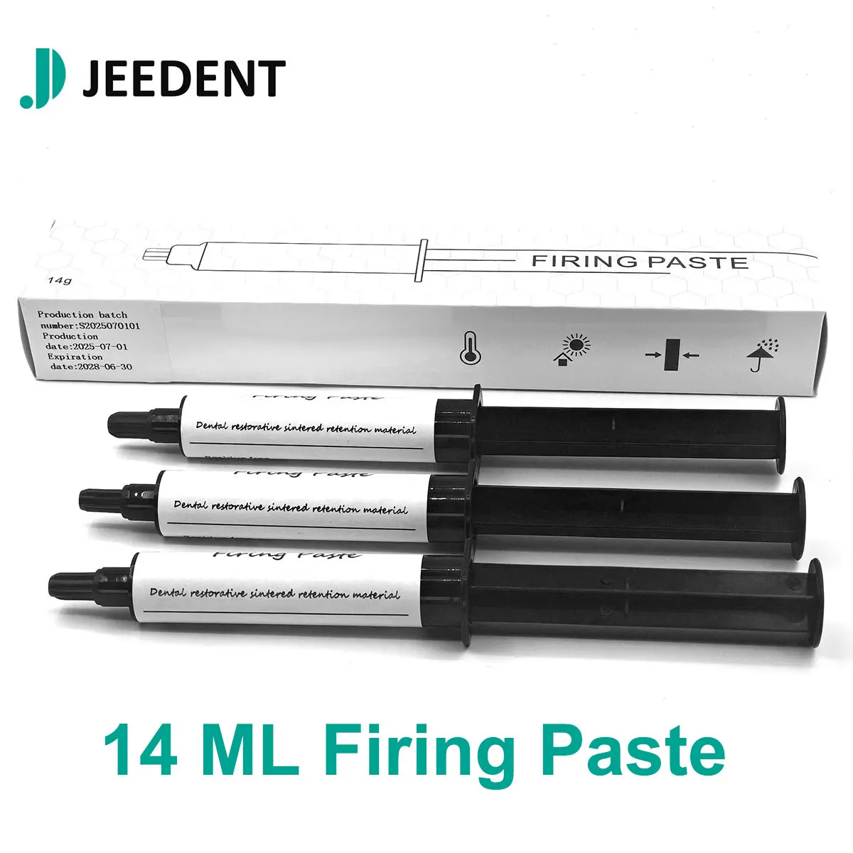 14ml Dental Sintering Paste & Firing Paste for Lab Ceramics Veneer Crown Bridge High Temperature Sintering Furnace Support