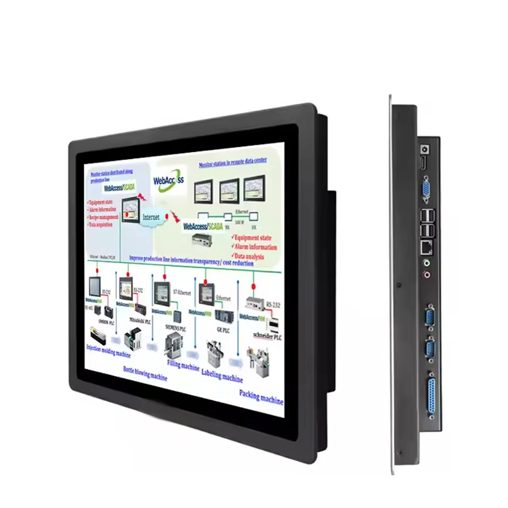 

15.6 Inch Industrial Panel PC 4G IP65 Waterproof Wall Embedded Mount General Touch All One Touch Display