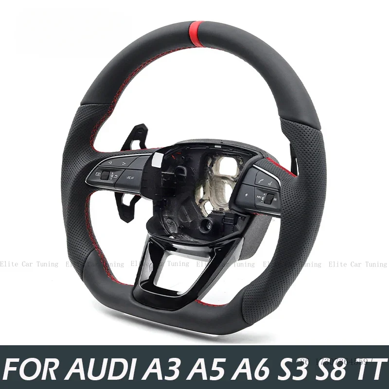 

Car Sports Steering Wheel for Audi A3 A4 A5 A6 A7 A8 TT MK2 MK3 Q2 Q3 Q5 Q7 B8 R8 RS3 RS6 RS7 S3 S4 S5 S8 C7 C8 Car Accessories