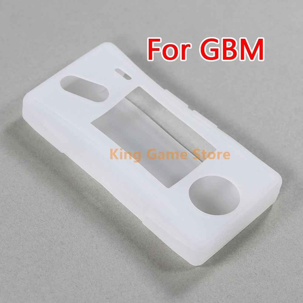 

10pcs/lot Soft Rubber Silicone Case for GBM Game Console Protective Shell Sleeve Case Cover for Gameboy Micro GBM Console