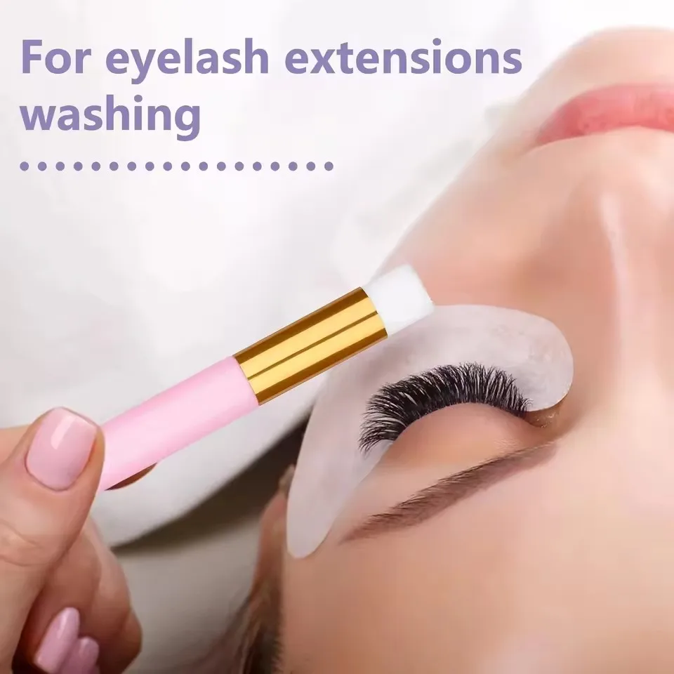 Brosse de nettoyage des cils, shampoing pour Extensions de cils, dissolvant de points noirs, outils de maquillage, 50/100 pièces
