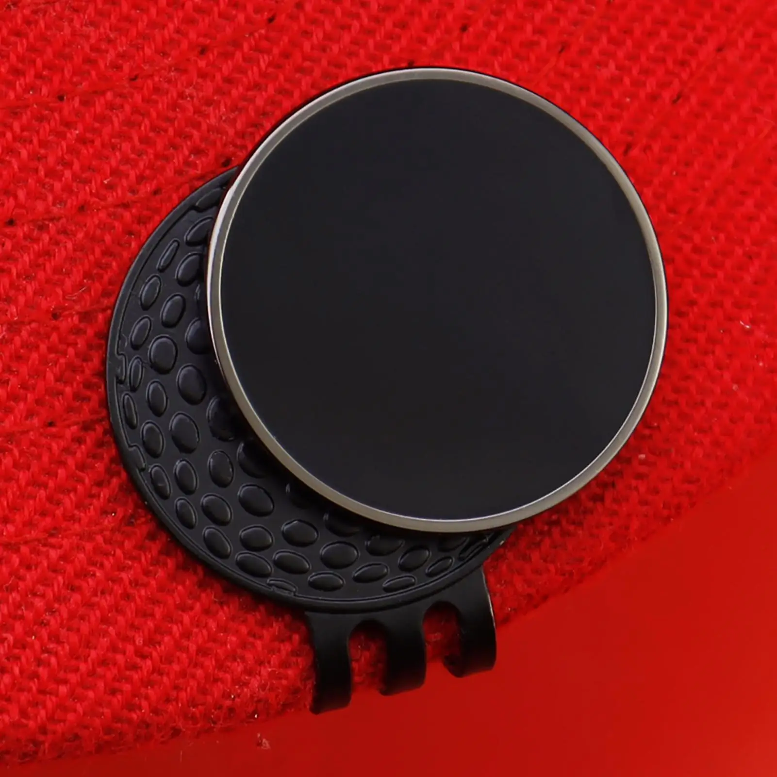 Golf Ball Marker 25mm Enamel Metal Magnetic Golf Ball Marker Belt And Pocket Outdoor Sports Equipment Belt Pocket