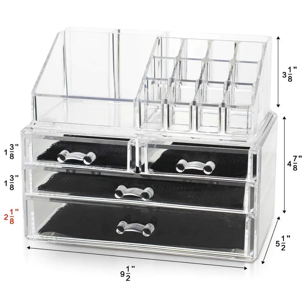 

Factory Supplies Acrylic Makeup Organizer