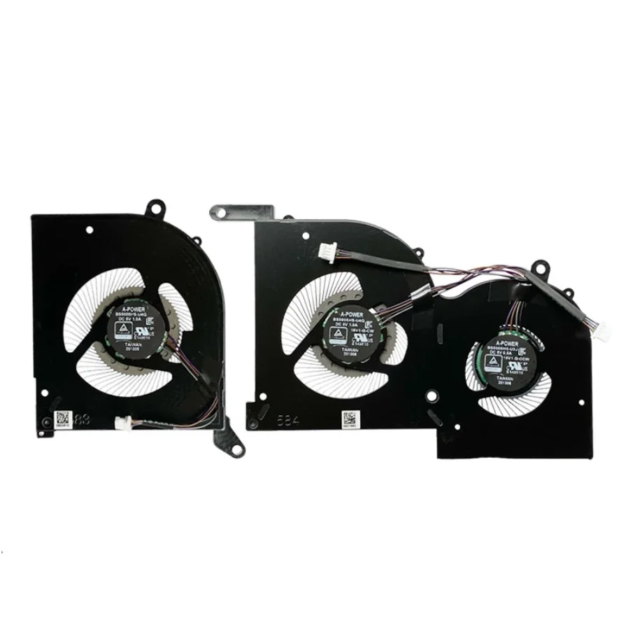 

NEW Original Laptop CPU GPU Cooling Fan FOR MSI GS66 WS66 P66 MS-16V1 16V2 10SD