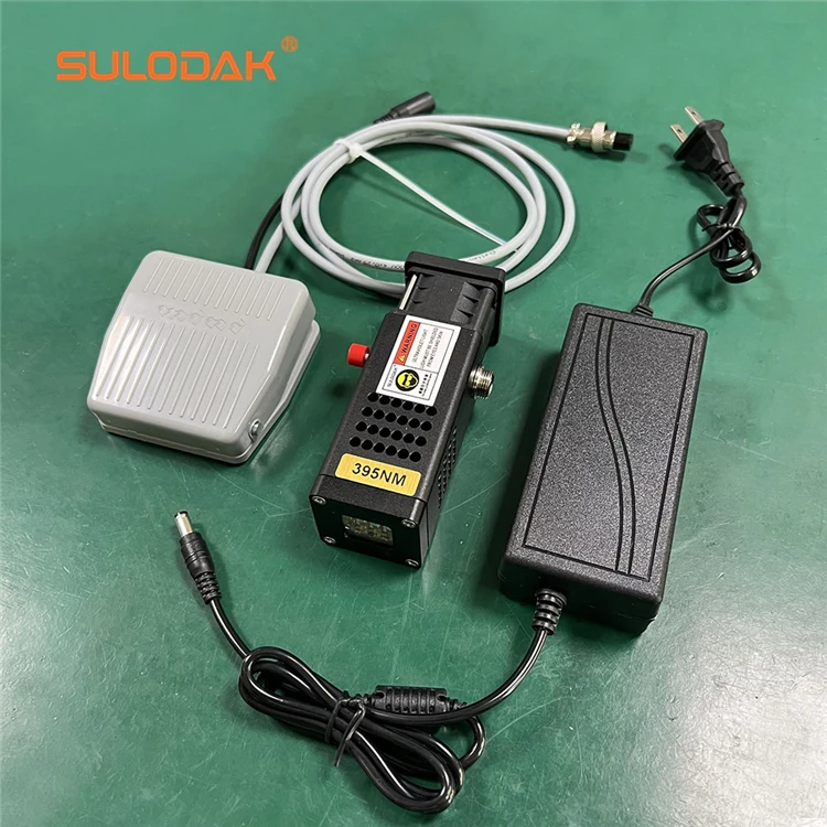 58w UV Handheld LED Curing Lamp 395nm UV Photosensitive Resin Drying Lamp Circuit Board Solder Resist UV LED Violet Lamp