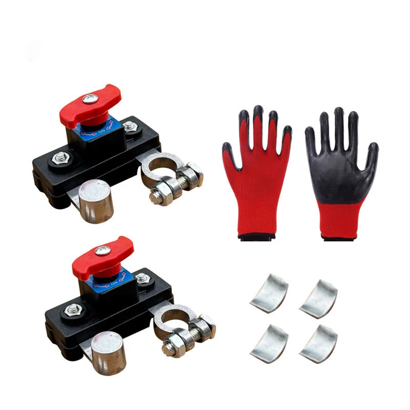 Brass and Aluminum For battery Disconnect Switch for For vehicle Truck 12V 24V Compatible for Safe Power Isolation