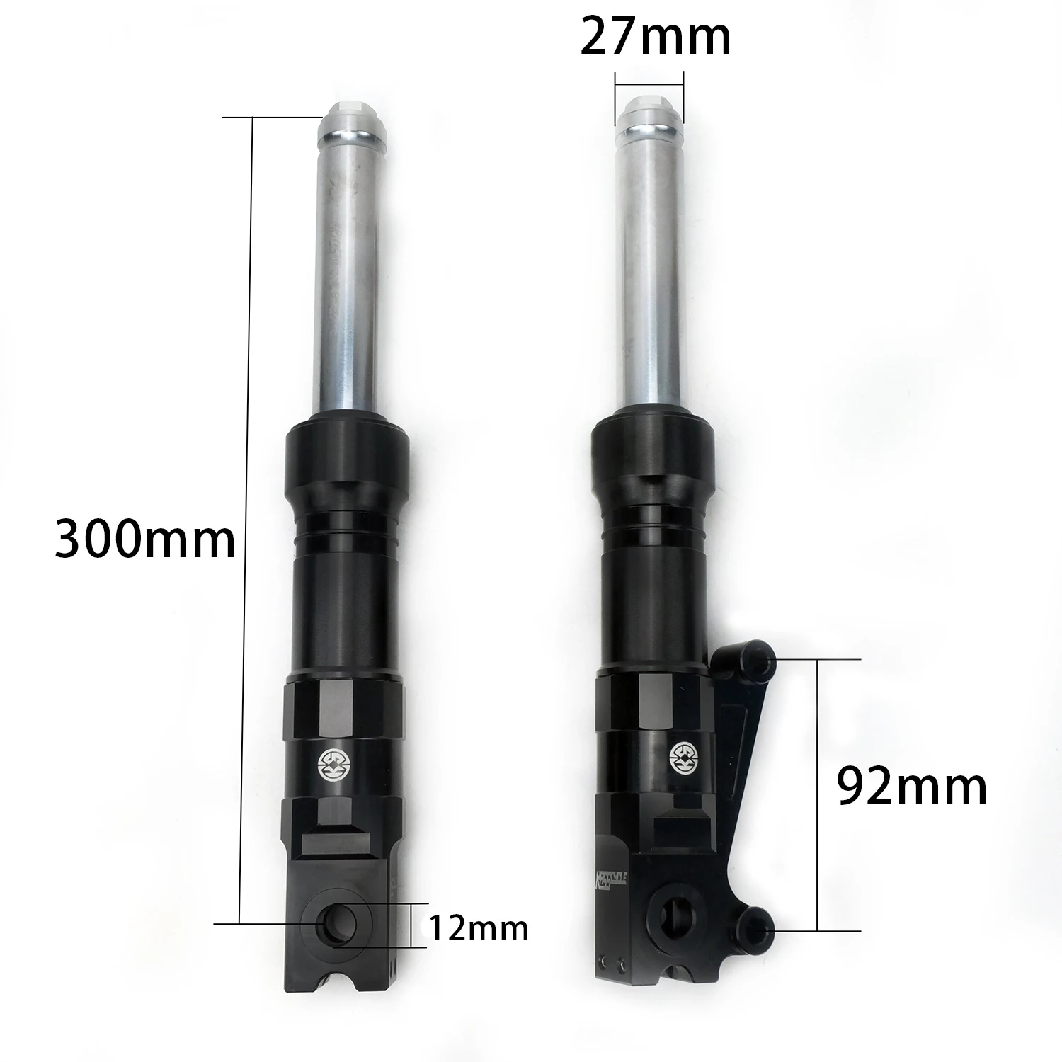 Disc Brake Front Forks Lower Down Shocks For Honda Ruckus Zoomer Dio Nps50 GY6 Scooter Af58 JDM USDM DiY Scooter Parts