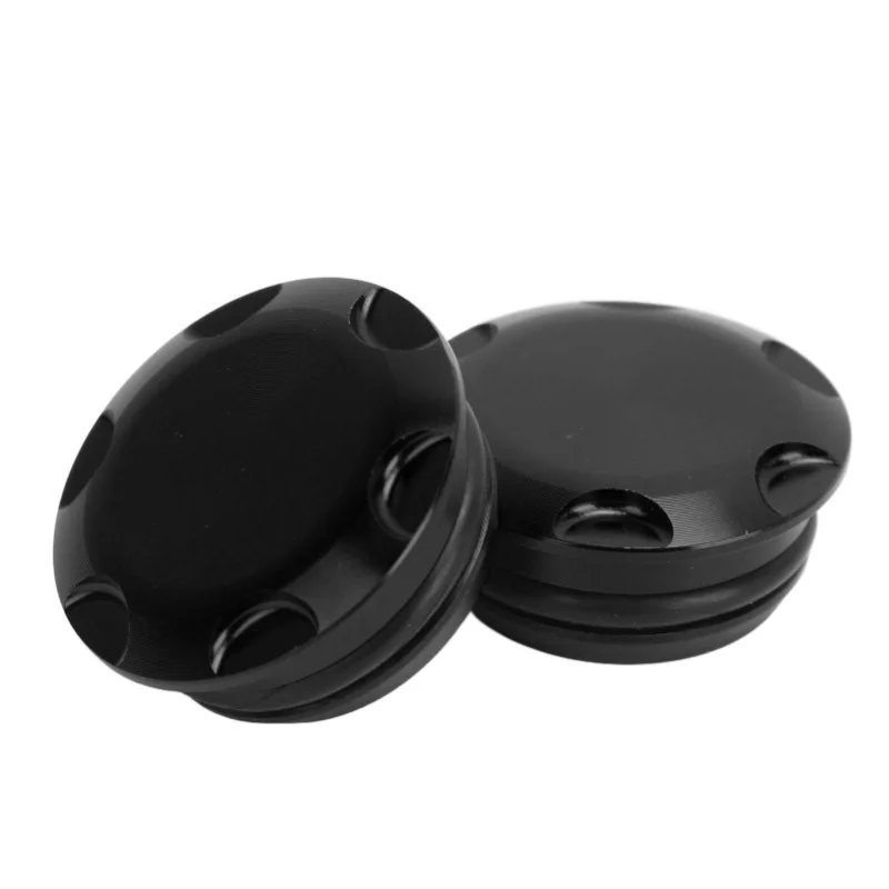 2Pcs Frame Hole Plug Cap Cover Aluminum Alloy Decorative Frame Hole Screw Cap Cover For 400 250 Z400 Z250 Black view 5
