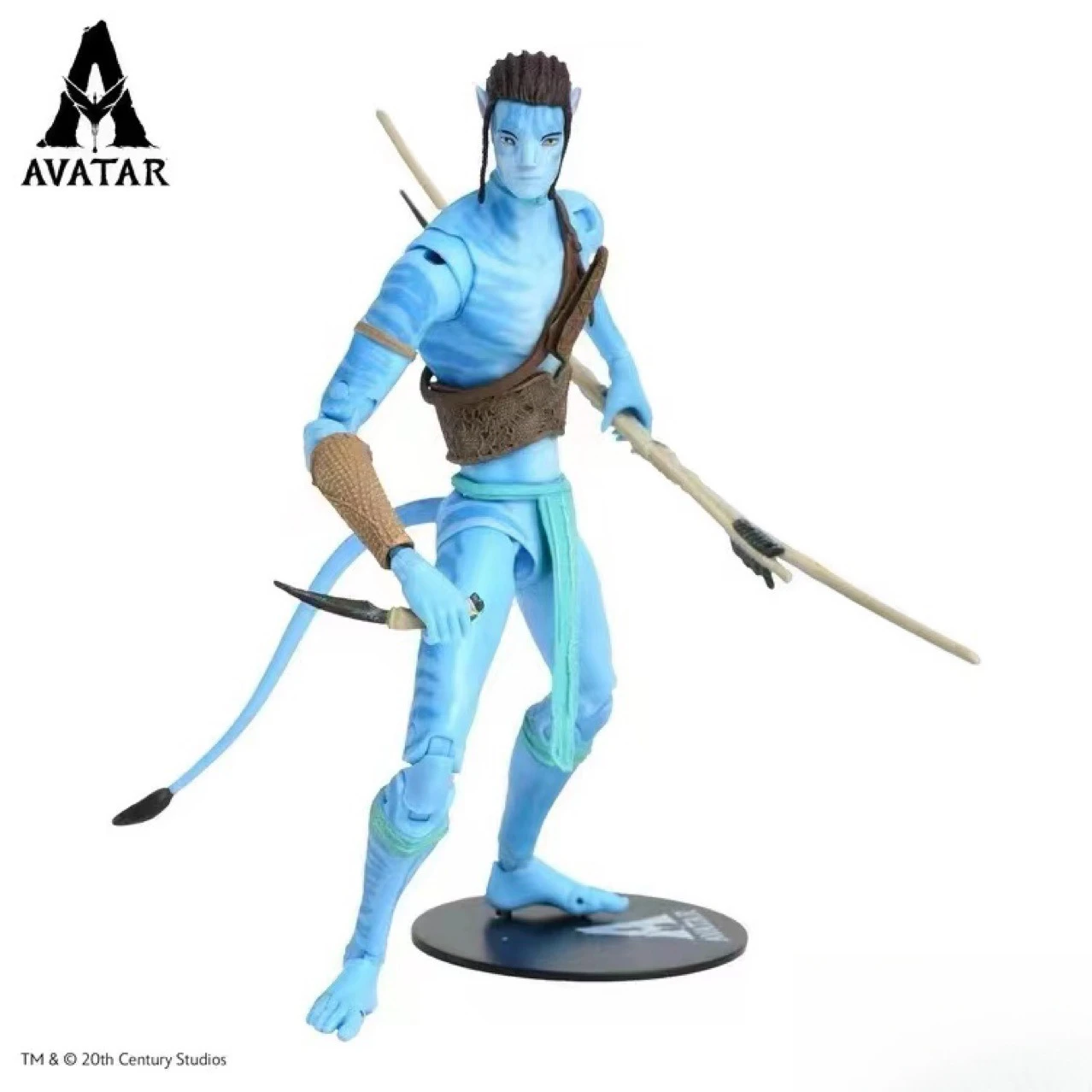 Movie Avatar Jake and Neytiri 7 Inch Action Figure Toy Set Collectible Model Doll Desktop Ornament Birthday Christmas Gift