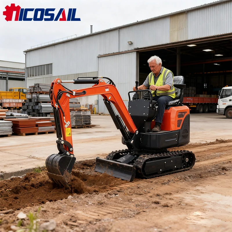 

Небольшой бесходовой экскаватор Компактный небольшой гидравлический экскаватор 1-тонный продается со скидкой 60% с гарантией на продажу