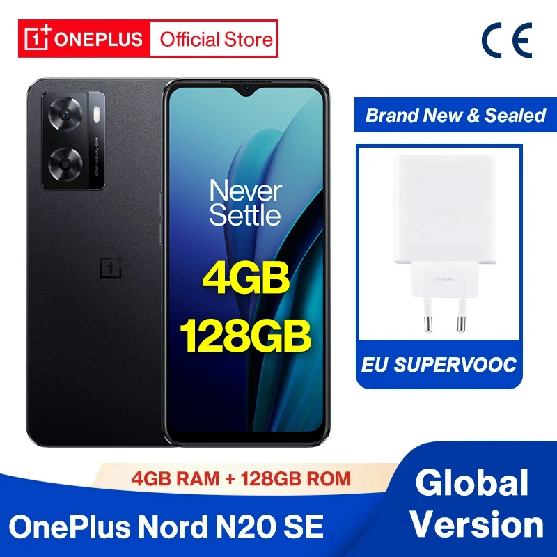 oneplus nord n20 se com bateria grande versao global 4gb 33w supervooc 5000mah camera de 50mp 01