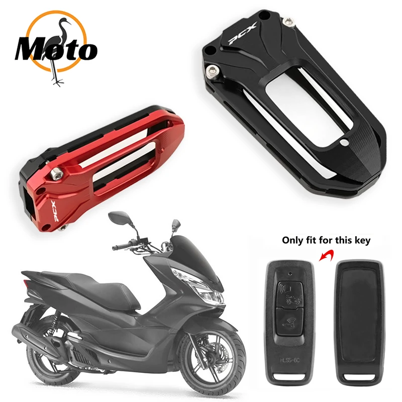 For HONDA PCX160 PCX125 PCX150 PCX 125/150/160 Motorcycle Keyless System Remote Key Case Cover Shell Modified Key Accessories