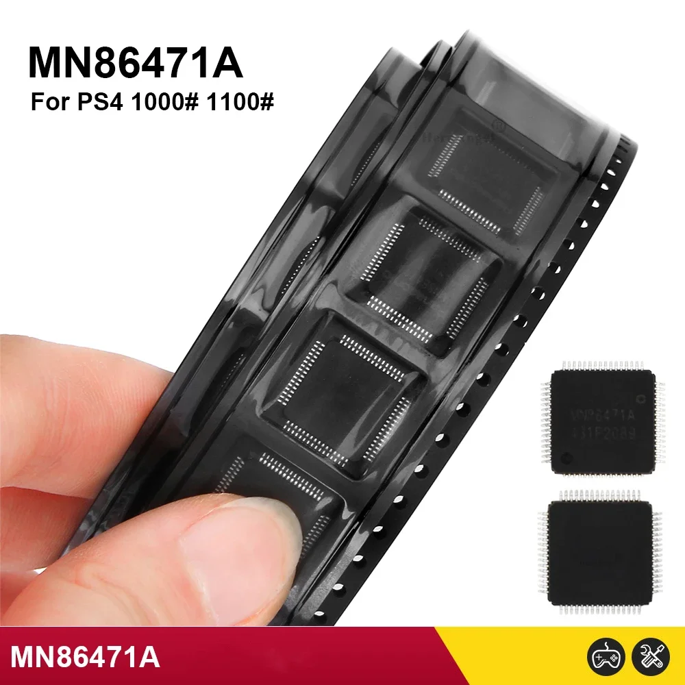 1PCS Replacement MN86471A IC Chips For Playstation 4 PS4 1200 Slim PRO Original NEW HDMI-Compitable For PS4 Game Console