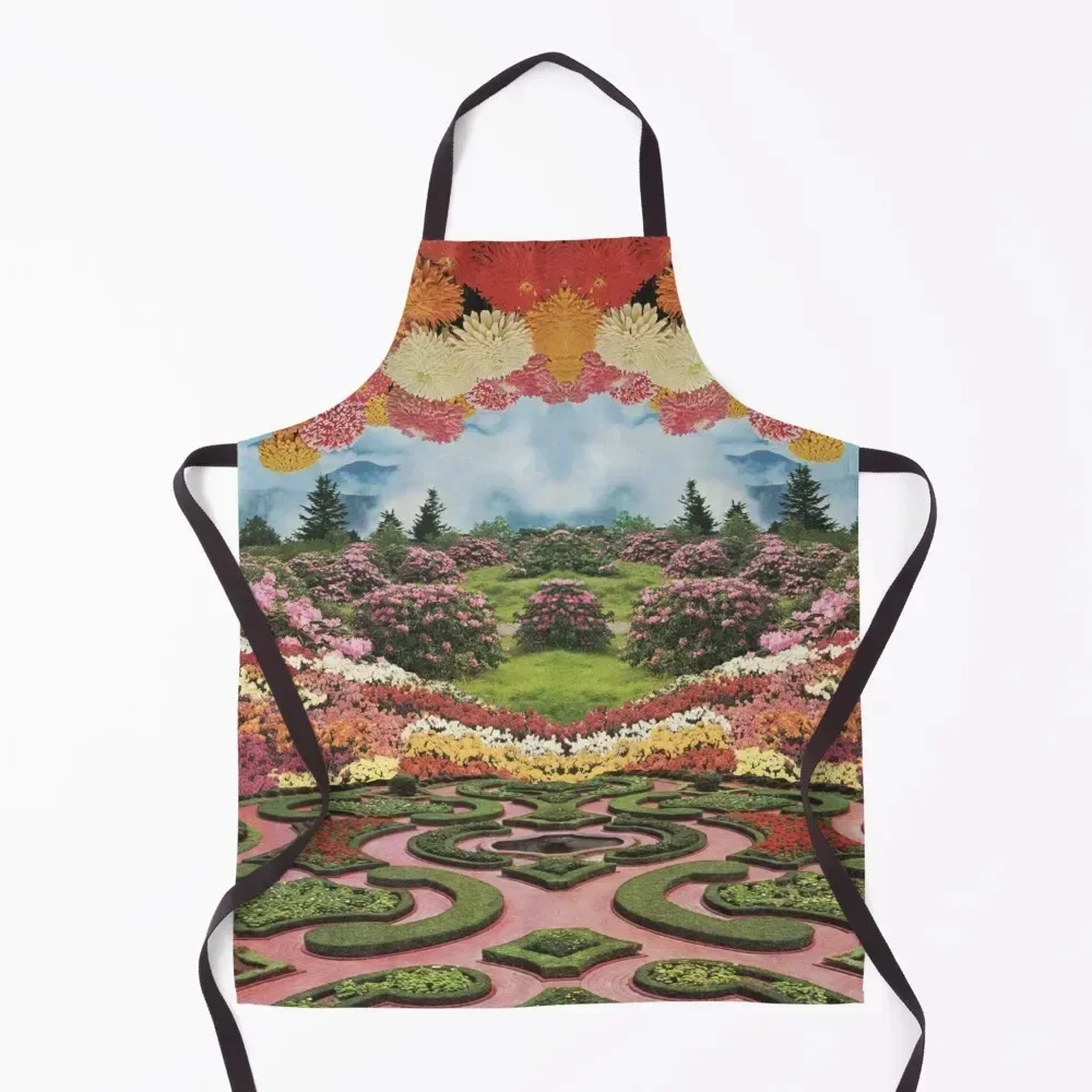 

Spring Gardens Apron home women chef for man for kitchen useful Kitchen Things For Home Apron