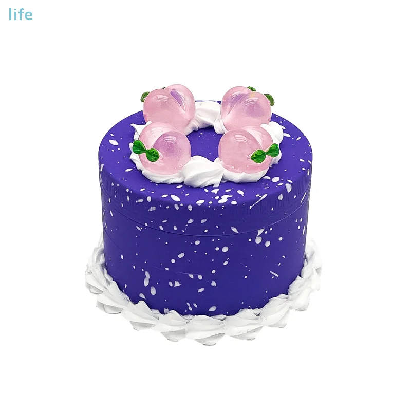 

Creative Cake Shape Grinder Spice Grinder Grinding Machine Herb Grinder Spice Crusher Household Gadget Gift