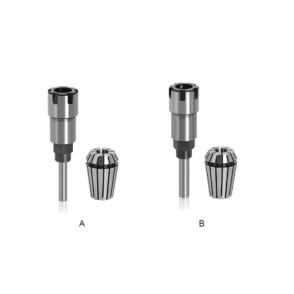 Veerstaal Router Bit Verlengstuk Draagbare Professionele Trimmen Graveren Adapter Componenten ER16-1/4