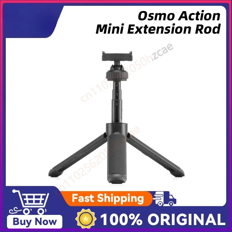 

Удлинительная ручка для DJI Osmo Action Mini, компактная, помещается в сумке. Может быть расширен до четырех секций для DJI Osmo Action 5 Pro/Action 4.