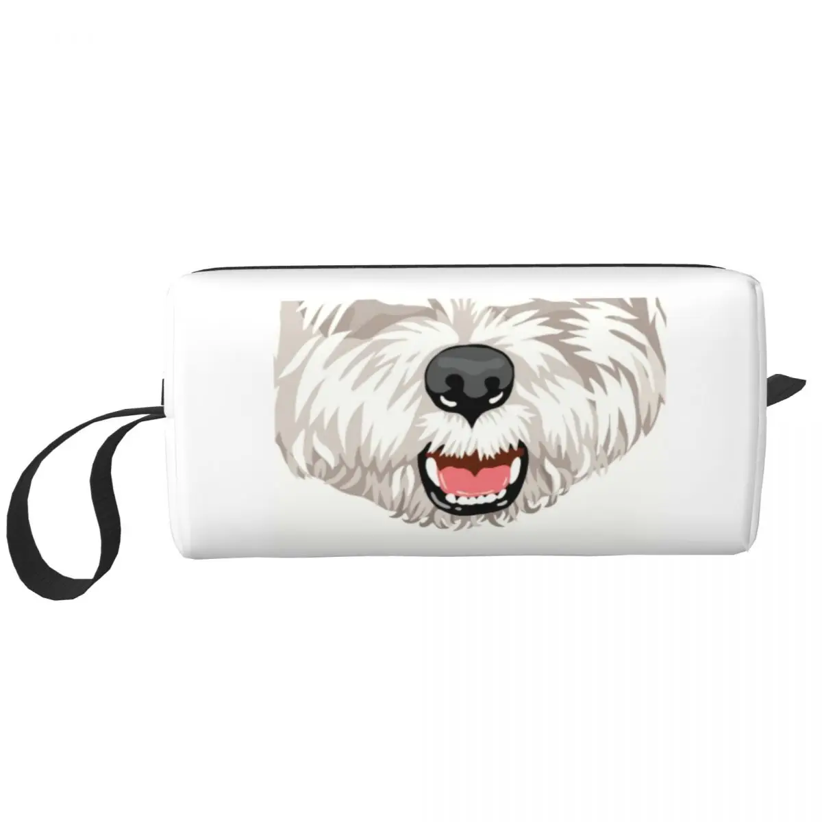 

Cute West Highland White Terrier Dog Cosmetic Bag Women Cute Big Capacity Westie Puppy Makeup Case Beauty Storage Toiletry Bags