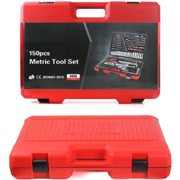 Complete Car Workshop Metric Set CR-V Auto Hand Repair Kit With Sockets