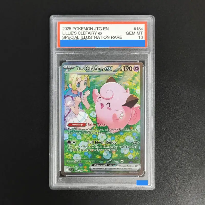Diy PKM English Destined Rivals Rocket's Mewtwo Clefairy #231 Ethan's Ho-Oh Authentication Grade Gem Mt 10 Collection Card
